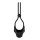 Ерекційне кільце Nexus FORGE Vibrating Adjustable Lasso - Black-2