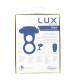 Подвійне ерекційне кільце з вібрацією Lux Active-Triad - Vibrating Dual Cock Ring, пульт ДК-7