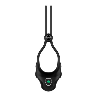 Ерекційне кільце Nexus FORGE Vibrating Adjustable Lasso - Black