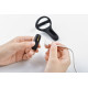 Подвійне ерекційне кільце Fun Town Rise Black, керування зі смартфона-5