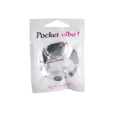 Эрекционное кольцо Love To Love POCKET VIBE Эрекционное кольцо Love To Love POCKET VIBE