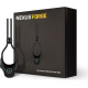 Ерекційне кільце Nexus FORGE Vibrating Adjustable Lasso - Black-8