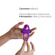 Ерекційне віброкільце Adrien Lastic Lingus MAX Violet з язичком для стимуляції клітора-2