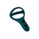 Подвійне ерекційне кільце Fun Town Rise Turquoise, керування зі смартфона-2