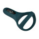 Подвійне ерекційне кільце Fun Town Rise Turquoise, керування зі смартфона-1
