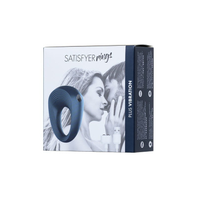 Ерекційне віброкільце Satisfyer Power Ring, класична форма, перезаряджуване, потужне Ерекційне віброкільце Satisfyer Power Ring, класична форма, перезаряджуване, потужне