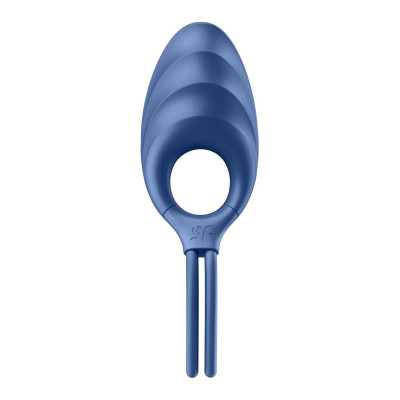 Ерекційне віброкільце-ласо Satisfyer Swordsman Blue, міцна фіксація, 10 режимів, потужний мотор