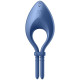 Ерекційне смарт віброкільце ласо з регулюванням розміру Satisfyer Bullseye Blue-1