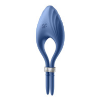 Ерекційне віброкільце-ласо Satisfyer Duelist Blue, 10 режимів, потужний мотор