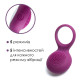 Ерекційне кільце з вібрацією Svakom Tyler Violet-2