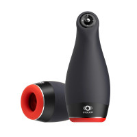 Мастурбатор Otouch Pleasure Engine, 7 режимів вібрації, 5 режимів пульсації, підігрів, джойстик