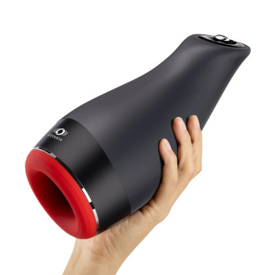 Мастурбатор Otouch Pleasure Engine, 7 режимів вібрації, 5 режимів пульсації, підігрів, джойстик