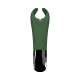 Вібратор для пеніса Fun Factory MANTA moss green/black, підходить для парних ігор-3