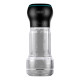 Мастурбатор Kiiroo Feel Pocket Crystal зі всмоктувальною інтерактивною насадкою PowerBlow Combo Set