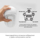 Мастурбатор Tenga Flip Zero Electronic Vibration White, змінна інтенсивність, розкладний-3