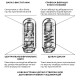 Мастурбатор Tenga Flip Zero Electronic Vibration White, змінна інтенсивність, розкладний-4