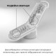 Мастурбатор Tenga Flip Zero Electronic Vibration White, змінна інтенсивність, розкладний-2