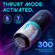 Смарт-мастурбатор Kaotik Labs The Shockwave, режим edging, імітація фрикцій-11