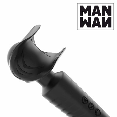 Мастурбатор-вібромасажер MAN.WAND, відмінно для пар, вібро-мінет, 20 режимів Мастурбатор-вібромасажер MAN.WAND, відмінно для пар, вібро-мінет, 20 режимів