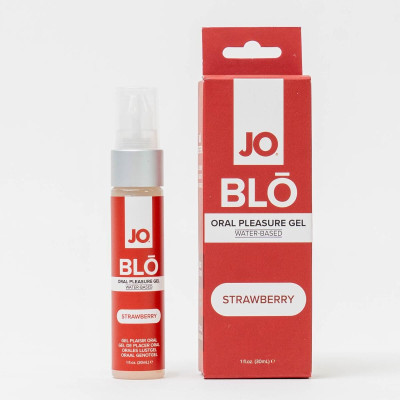 Гель для оральних пестощів JO - BLO - Strawberry 30 мл