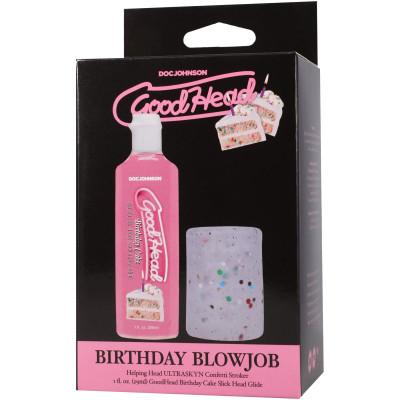 Набір для мінету Doc Johnson GoodHead Birthday Blowjob Kit