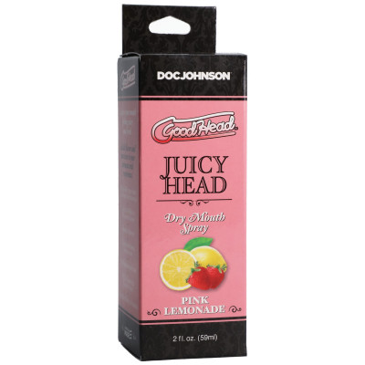 Зволожувальний спрей оральний Doc Johnson GoodHead – Juicy Head – Dry Mouth Spray – Pink Lemonade 2 Зволожувальний спрей оральний Doc Johnson GoodHead – Juicy Head – Dry Mouth Spray – Pink Lemonade 2