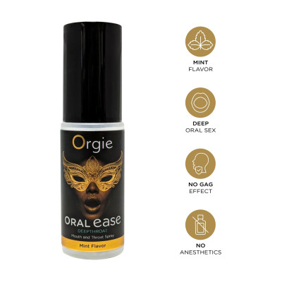 Спрей для мінету Orgie - Oral Ease (15 мл)