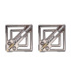 Затискачі для сосків з легкої підвіскою LOCKINK Adjustable Nipple Clamps with Light Pendant - Grey-2