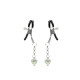 Затискачі для сосків Liebe Seele Glow-in-dark Nipple Clamps Green