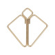 Затискачі для сосків LOCKINK Nipple Clamps - Golden-2