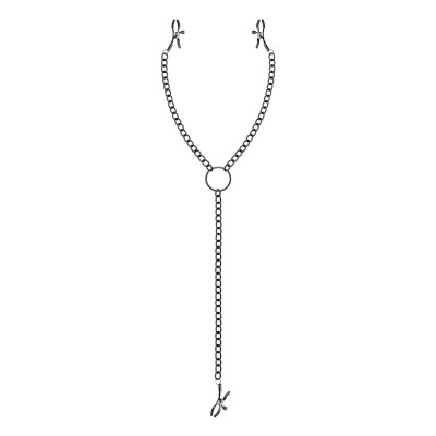 Затискачі для сосків та клітору Bedroom Fantasies Nipple & Clit l Clamps - Black¶