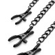 Затискачі для сосків та клітору Bedroom Fantasies Nipple & Clit l Clamps - Black¶-1