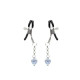 Затискачі для сосків Liebe Seele Glow-in-dark Nipple Clamps Blue