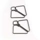 Затискачі для сосків LOCKINK Nipple Clamps - Grey-1