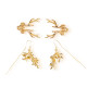 Затискачі для сосків LOCKINK SEVANDA Stag Adjustable Nipple Clamps Set-3