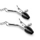 Затискачі для сосків з кляпом Bedroom Fantasies Nipple Clamps & Silicone Gag Ring-4