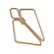 Затискачі для сосків з важкою підвіскою LOCKINK Nipple Clamps with Heavy Pendant - Golden-5