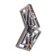 Затискачі для сосків з важкою підвіскою LOCKINK Adjustable Nipple Clamps with Heavy Pendant - Grey-4