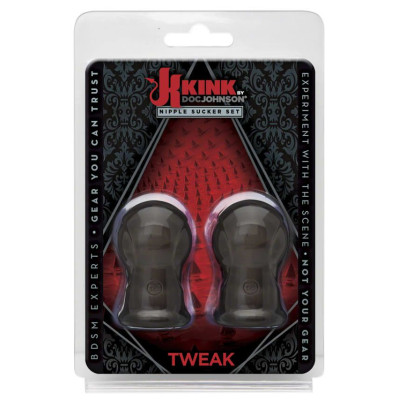 Присоски для сосків Doc Johnson Kink - Tweak - Nipple Sucker Set