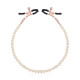 Затискачі для сосків з перлинним ланцюжком Rosy Gold - Nipple Clamps Pearls-4