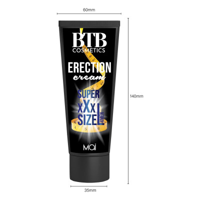 Крем для ерекції і збільшення члена BTB XXL CREAM (100 мл) Крем для ерекції і збільшення члена BTB XXL CREAM (100 мл)