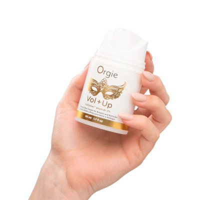 Крем з ефектом ліфтингу для грудей та сідниць Orgie – Vol + Up (50 мл), пептид Adifyline™ Крем з ефектом ліфтингу для грудей та сідниць Orgie – Vol + Up (50 мл), пептид Adifyline™