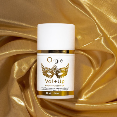 Крем з ефектом ліфтингу для грудей та сідниць Orgie – Vol + Up (50 мл), пептид Adifyline™ Крем з ефектом ліфтингу для грудей та сідниць Orgie – Vol + Up (50 мл), пептид Adifyline™